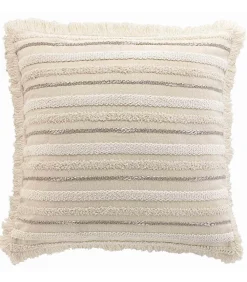 Douceur D'Intérieur Coussin déhoussable coton tissé naturel 60x60cm "Atlas" - 60x60cm - Naturel* Coussin Pour Canapé