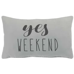 Hot Eden Coussin déhoussable Week end design et moderne