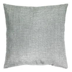 Discount The Deco Factory Coussin effet chiné métallisé gris 40x40
