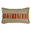 The Deco Factory Coussin en coton motifs rayures multicolore 30x50* Coussin