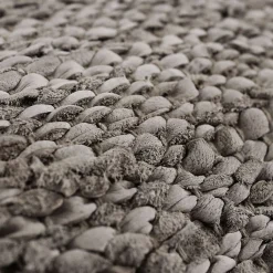The Deco Factory Coussin en cuir tressé taupe 60x40* Coussin Pour Canapé