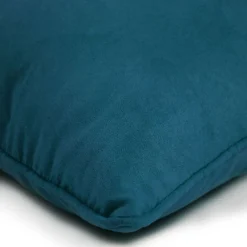 Clearance The Deco Factory Coussin en suédine bleu intense 60x40