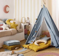 Atmosphera Créateur D'Intérieur Coussin enfant Berlingot nuage - coton - beige - 45x28 cm - Atmosphera* Coussin Pour Canapé