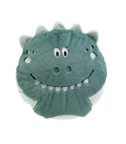 Douceur D'Intérieur Coussin enfant dino - 40x40cm - Bleu canard* Coussin Pour Canapé