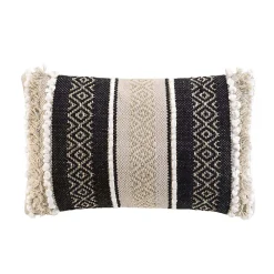 Douceur D'Intérieur Coussin ethnique avec fils lurex (30x50 cm - Multicolore)* Coussin