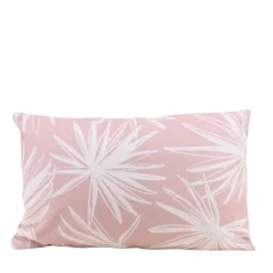 Ornami Coussin exterieur en tissu fleuri rose 30x50cm* Coussin Pour Canapé