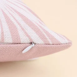 Ornami Coussin exterieur en tissu fleuri rose 30x50cm* Coussin Pour Canapé