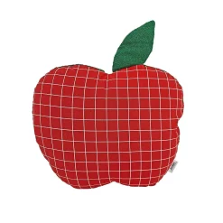 Sodeco x Castorama Coussin forme pomme Sodeco rouge et vert l.50 x l.50 cm* Coussin Pour Canapé|Coussin