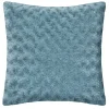 Atmosphera Créateur D'Intérieur Coussin fourrure bouclé bleu orage - 45x45 cm - Atmosphera* Coussin