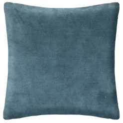 Atmosphera Créateur D'Intérieur Coussin fourrure bouclé bleu orage - 45x45 cm - Atmosphera* Coussin