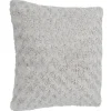 Atmosphera Créateur D'Intérieur Coussin fourrure bouclé gris - 45x45 cm - Atmosphera* Coussin Pour Canapé