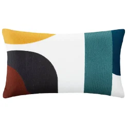 Atmosphera Créateur D'Intérieur Coussin Hary - motifs brodés - coton - 30x50 cm - Atmosphera* Coussin