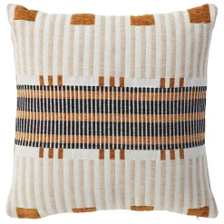 Hot Atmosphera Créateur D'Intérieur Coussin Jangwa jacquard lin 40x40cm - Atmosphera