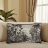 Coussin jungle Chambray JBY Creation L.50 x H.30 cm* Coussin Pour Canapé