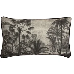 Coussin jungle Chambray JBY Creation L.50 x H.30 cm* Coussin Pour Canapé