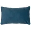 Atmosphera Créateur D'Intérieur Coussin Lilou bleu egéen 50x30cm - Atmosphera* Coussin Pour Canapé