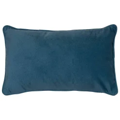 Atmosphera Créateur D'Intérieur Coussin Lilou bleu egéen 50x30cm - Atmosphera* Coussin Pour Canapé
