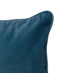Atmosphera Créateur D'Intérieur Coussin Lilou bleu egéen 50x30cm - Atmosphera* Coussin Pour Canapé