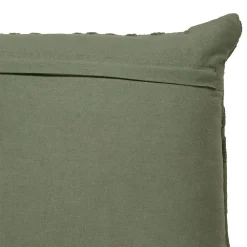 Atmosphera Créateur D'Intérieur Coussin motif jacquard Lehto coton vert clair 58x38cm - Atmosphera* Coussin Pour Canapé|Coussin