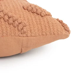 New Coussin norma terracotta L.40 x l.40 cm