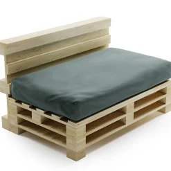Bananair Coussin Palette Déhoussable Imperméable Assise 120 x 80 cm Gris foncé* Coussin Palette
