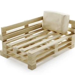 Online Bananair Coussin Palette Déhoussable Imperméable Angle 60 x 40 cm Beige