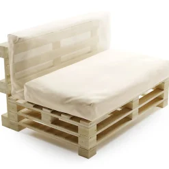 Bananair Coussin Palette Déhoussable Imperméable 120 x 60 cm Beige* Coussin Palette