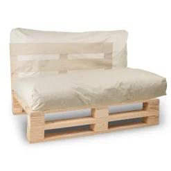 Bananair Coussin Palette Déhoussable Imperméable 120 x 60 cm Beige* Coussin Palette