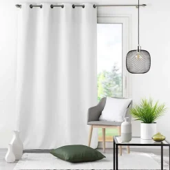 Douceur D'Intérieur Coussin passepoil 40 x 40 cm blanc essentiel* Coussin