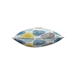 Online Eden Coussin Passepoil polyester imprime Modele Palpito Blanc 40 x 40 cm