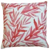 Outlet Deko & Co Coussin photoprint Rose base naturelle 45x45