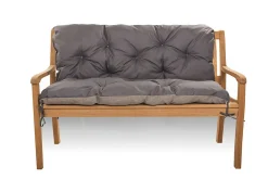 Setgarden Coussin pour banc de jardin 160x60x50cm coussin de banc de jardin 3 places Anthracite coussin de balançoire coussin banc extérieur* Coussin Pour Banc