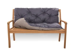 Best Setgarden Coussin pour banc de jardin 120x60x60cm, coussin de banc de jardin Bleu coussin de balançoire coussin de banc extérieur