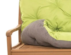 Setgarden Coussin pour banc de jardin 120x60x60cm, coussin de banc de jardin Citron vert coussin de balançoire coussin de banc extérieur* Coussin Pour Banc