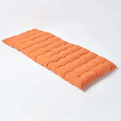 Online Homescapes Coussin pour banc de jardin 2 places, terracotta -