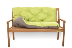 Setgarden Coussin pour banc de jardin 140x60x50cm coussin de banc de jardin Citron vert coussin de balançoire coussin de banc extérieur* Coussin Pour Banc