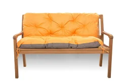 Setgarden Coussin pour banc de jardin 170x60x50cm coussin de banc de jardin 3 places Orange coussin de balançoire coussin de banc extérieur* Coussin Pour Banc