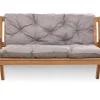 Setgarden Coussin pour banc de jardin 160x50x40cm coussin de banc de jardin Gris coussin de balançoire coussin de banc extérieur* Coussin Pour Banc