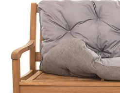Setgarden Coussin pour banc de jardin 160x50x40cm coussin de banc de jardin Gris coussin de balançoire coussin de banc extérieur* Coussin Pour Banc