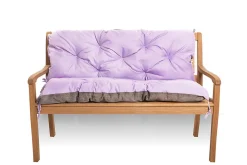 Setgarden Coussin pour banc de jardin 120x50x40cm, coussin de banc de jardin Violet coussin de banc extérieur, coussin de balançoire* Coussin Pour Banc