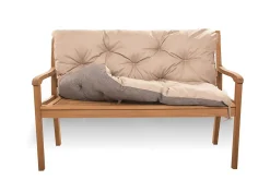 Setgarden Coussin pour banc de jardin 170x50x50cm coussin de banc de jardin 3 places Beige coussin de balançoire coussin de banc extérieur* Coussin Pour Banc