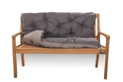 Setgarden Coussin pour banc de jardin 170x50x50cm coussin de banc de jardin 3 places Anthracite coussin de balançoire coussin banc extérieur* Coussin Pour Banc