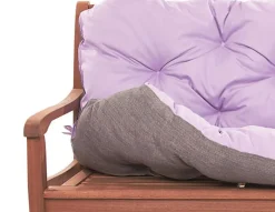 Setgarden Coussin pour banc de jardin 160x50x40cm coussin de banc de jardin Violet coussin de balançoire coussin de banc extérieur* Coussin Pour Banc