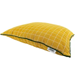 Clearance Sodeco x Castorama Coussin Sodeco jaune en coton l.50 x L.50 cm