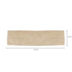 Vivezen Coussin, tour de cou chauffant 50 x 12 cm - Beige -* Bouillotte