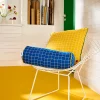 Sodeco x Castorama Coussin traversin Sodeco bleu en coton L.40 cm* Coussin Pour Canapé|Coussin