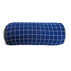 Sodeco x Castorama Coussin traversin Sodeco bleu en coton L.40 cm* Coussin Pour Canapé|Coussin