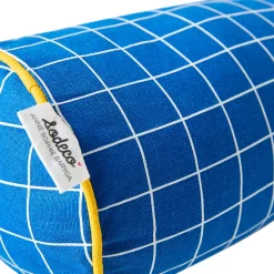 Sodeco x Castorama Coussin traversin Sodeco bleu en coton L.40 cm* Coussin Pour Canapé|Coussin