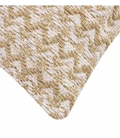 Douceur D'Intérieur Coussin 40x40cm "Louméo" naturel - 40x40cm - Naturel