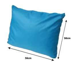 Clearance Setgarden Coussins de canapé meubles de jardin en résine tressée Bleu Coussins extérieur 160x50x50cm Coussin de banc de jardin 3 places